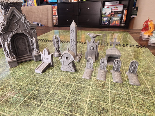 Graveyard Terrain Set
