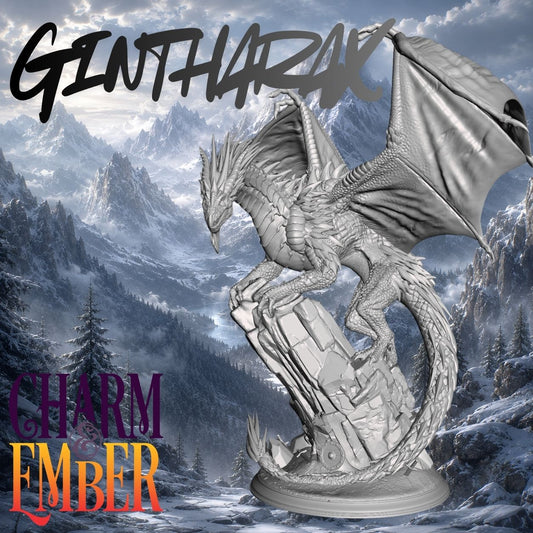 Gintharax-Adult Silver Dragon