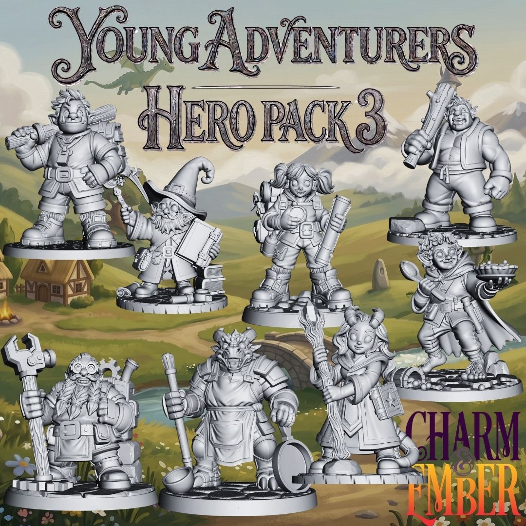 Young Adventurers: Hero Pack 3