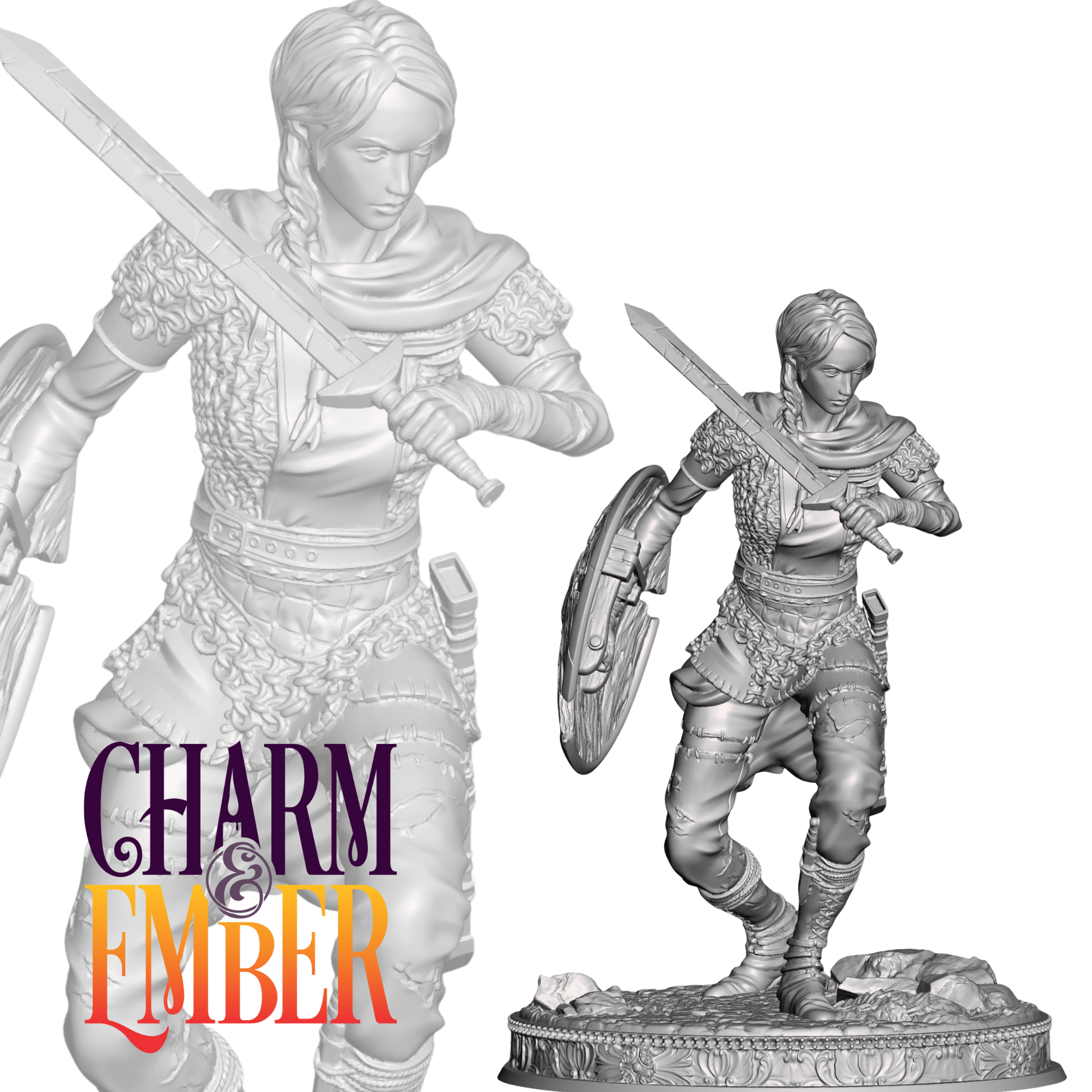 She’s fast, focused, and already flanking your bard before you roll initiative