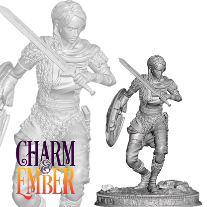 She’s fast, focused, and already flanking your bard before you roll initiative