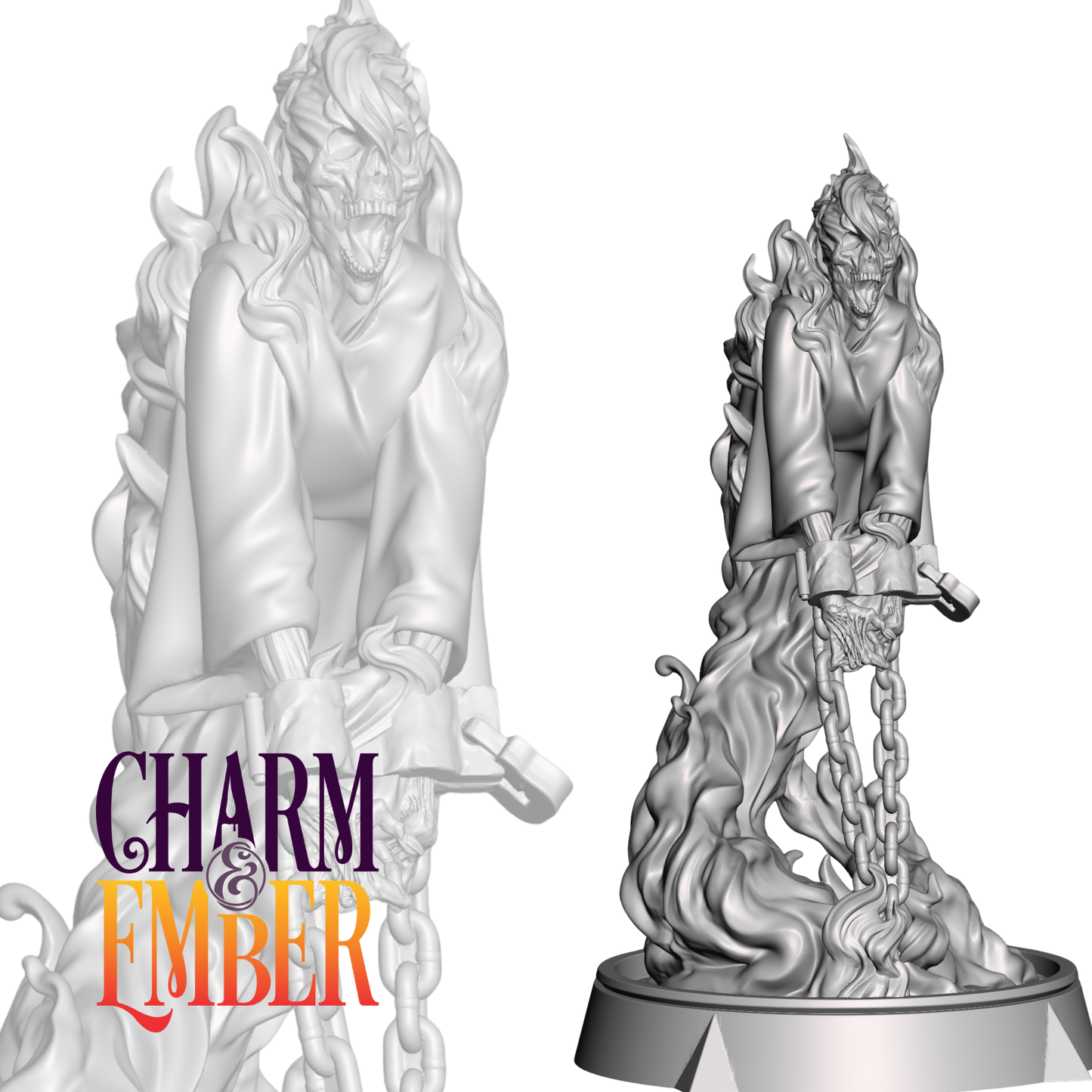 Once a traitor, now a cursed soul bound in chains for eternity—he whispers secrets to those who dare listen