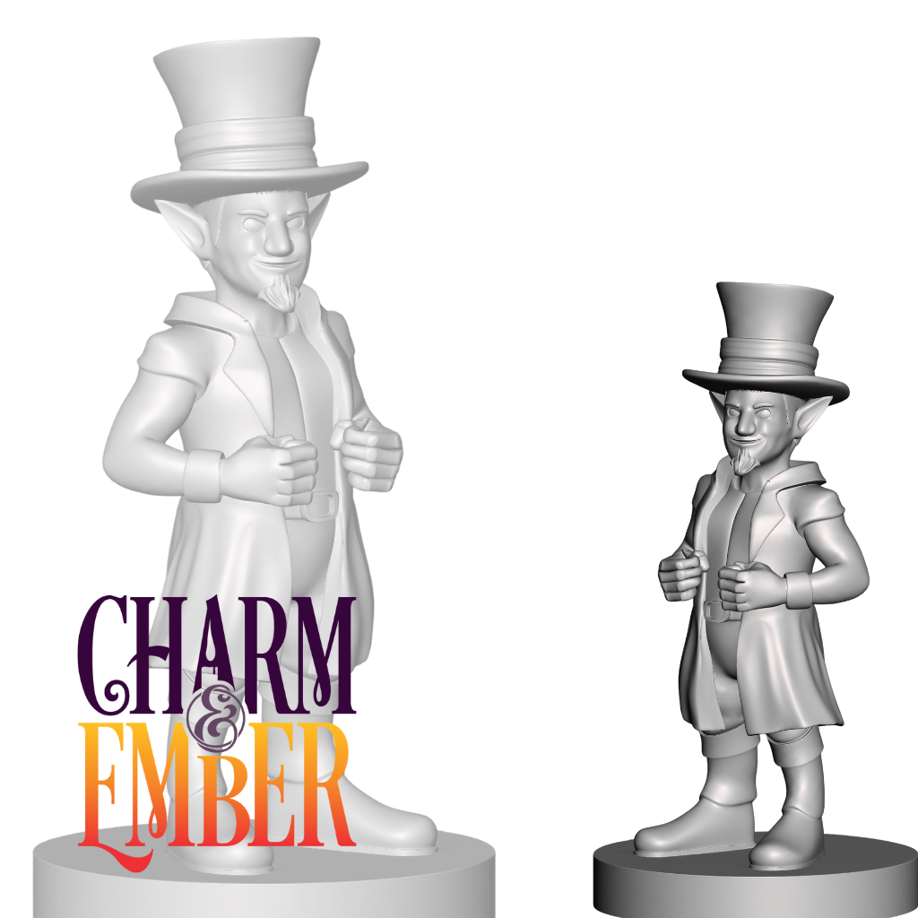 Goblin entrepreneur or snake-oil salesman—depends on how lucky you feel.