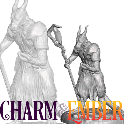 Great for kobold shamans, sages, cursed priests, or ancient spellcasters