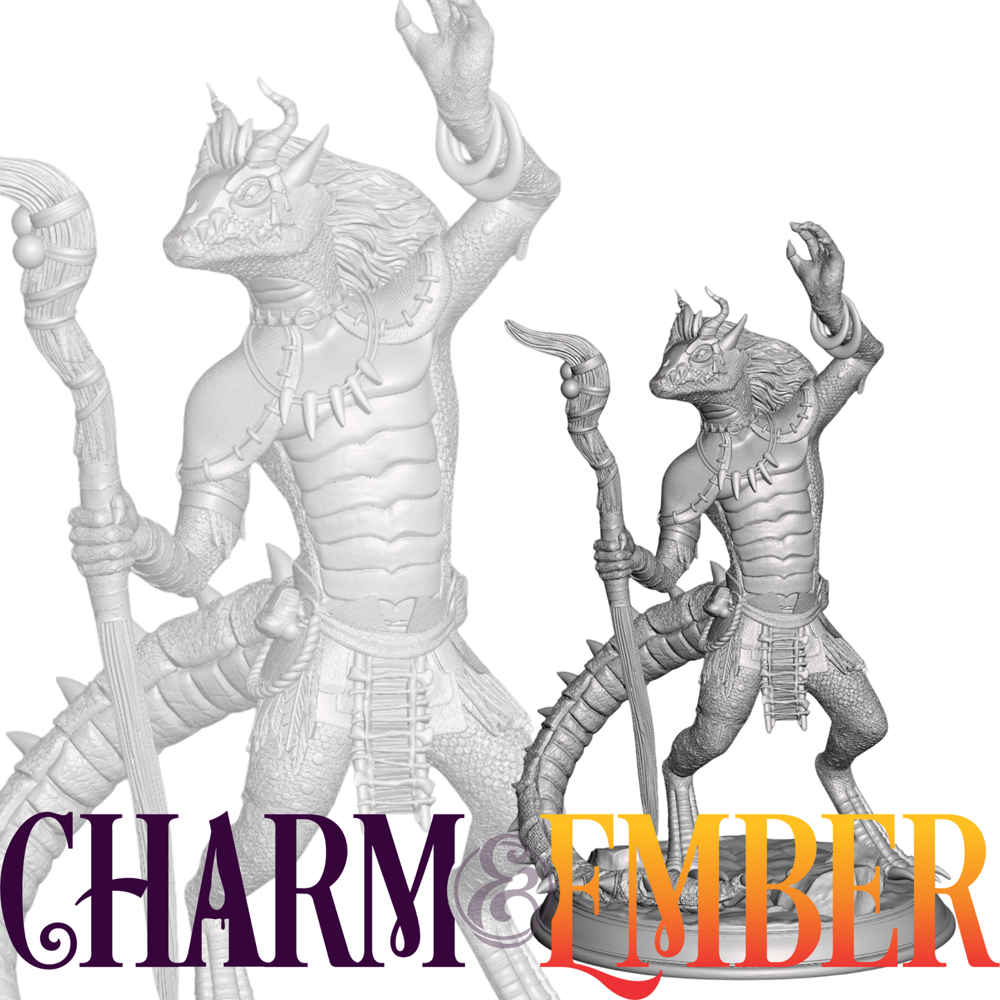 Great for high-ranking kobold casters, flame cult leaders, or draconic ritualists