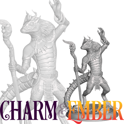 Great for high-ranking kobold casters, flame cult leaders, or draconic ritualists