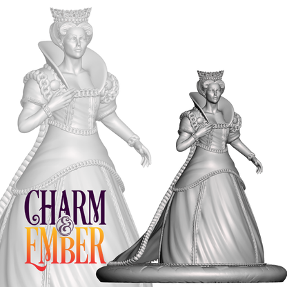 Noblewoman mini ideal for royal courts or political intrigue settings