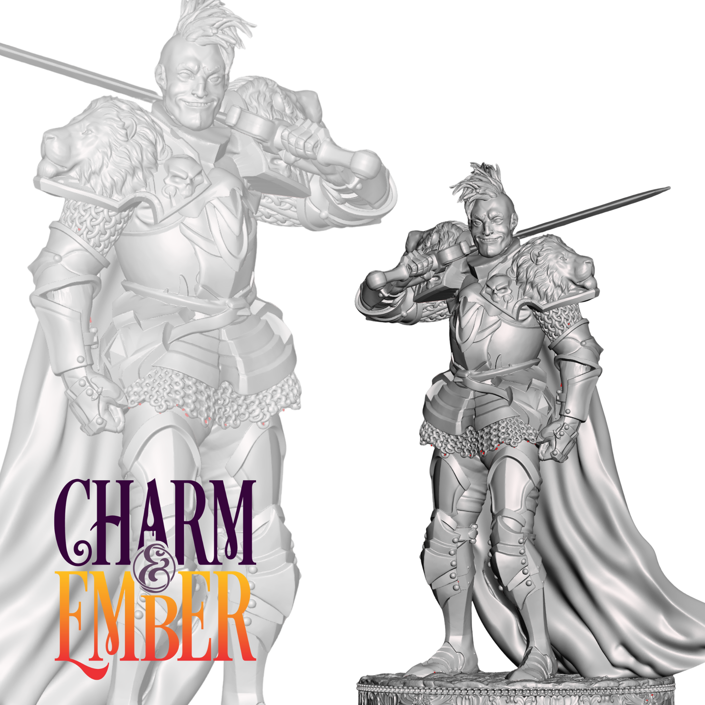 He once pledged loyalty to the crown—now he smiles while swinging that greatsword for coin and chaos
