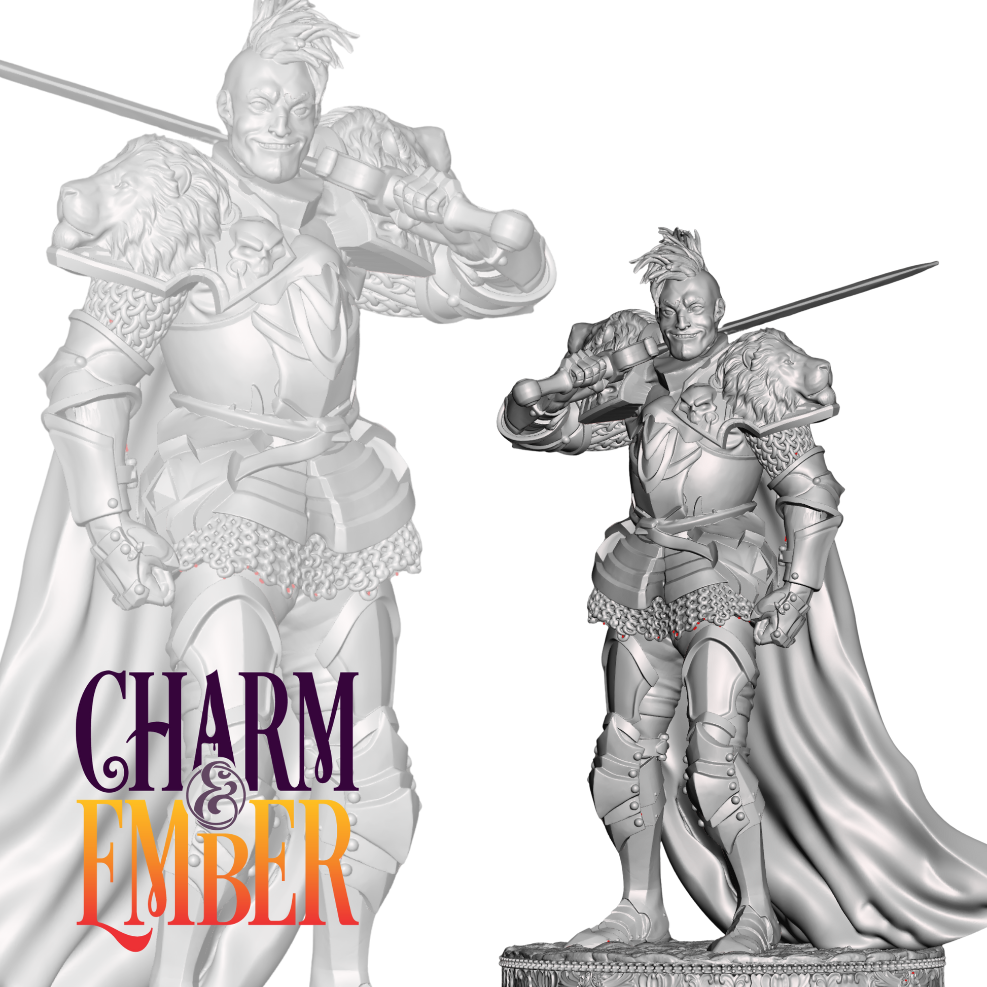 He once pledged loyalty to the crown—now he smiles while swinging that greatsword for coin and chaos