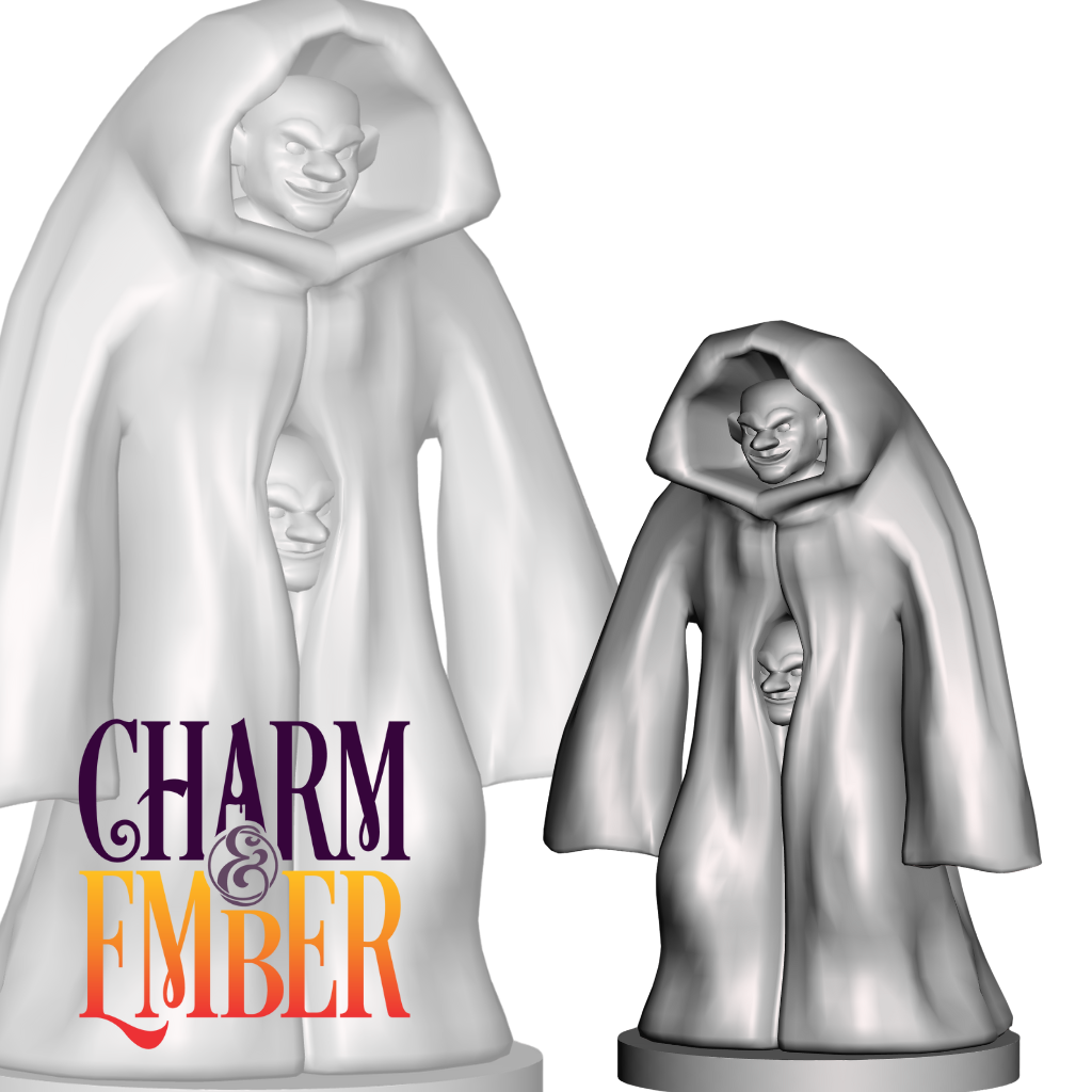 Two goblins in a trenchcoat