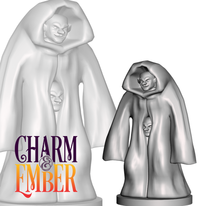Two goblins in a trenchcoat