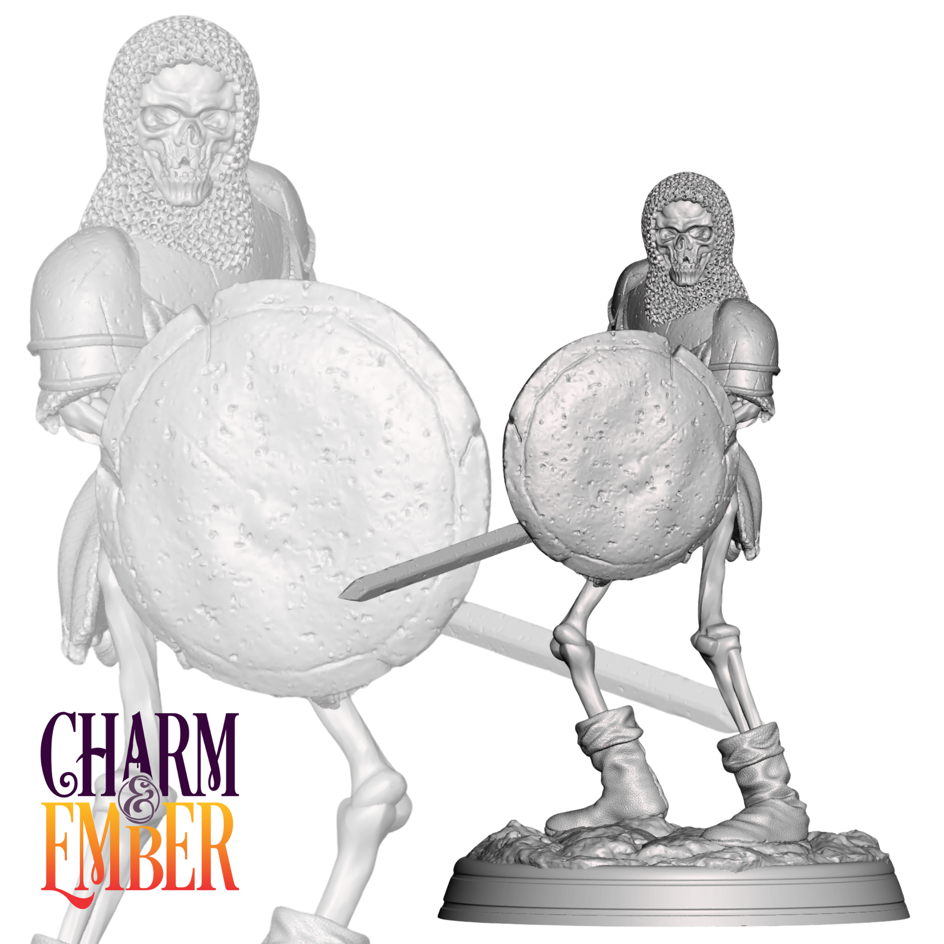 He’s got one job: stand there and get hit. And honestly? He’s crushing it. Shield-first, brains-optional.