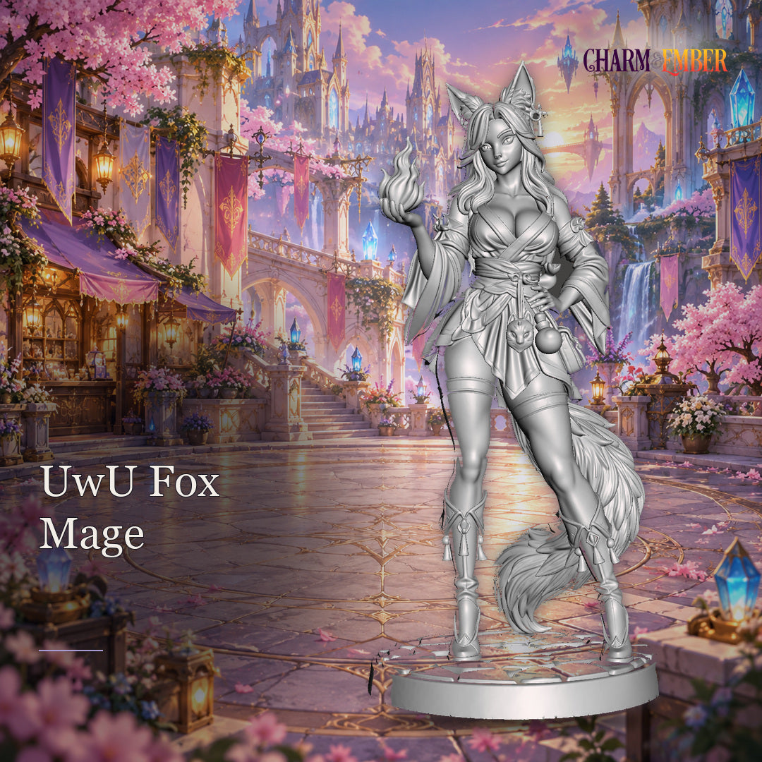 UwU Fantasy Miniatures Pack – Digital STL Files