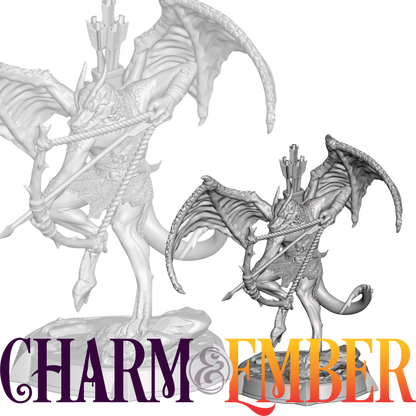 Great for aerial assault teams, kobold scouts, or elite dragonborn archers