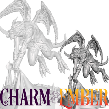 Kobold airborne, carrying mystery sack — could be explosives, could be bad decisions