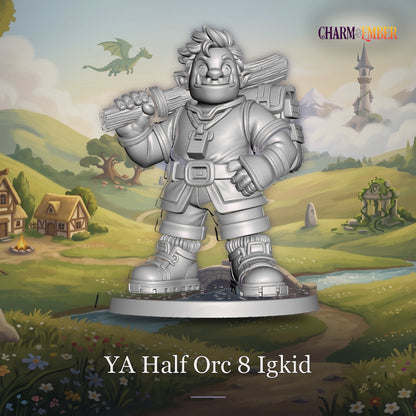 Young Adventurers Hero Pack 3 STL Files | Charm & Ember